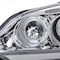 Spec-D Tuning 01-03 Honda Civic Halo LED Projector Chrome 2LHP-CV01-TM - alternate 5